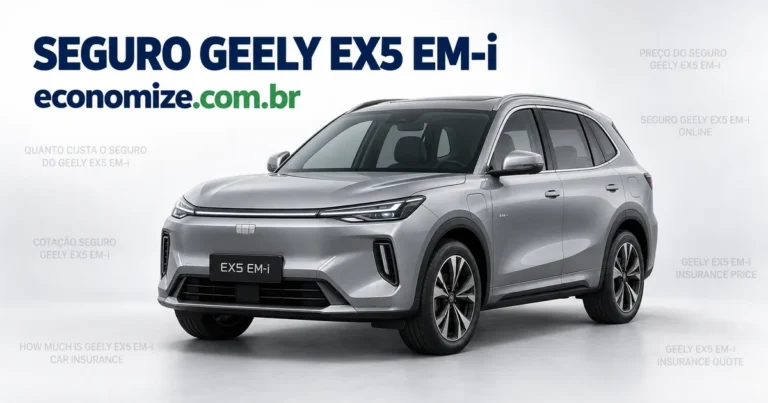 Seguro para Geely EX5 EM-i: cotação online na Economize ON