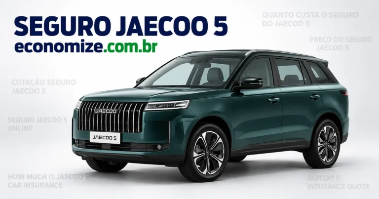 Seguro para Jaecoo 5: cotação online na Economize ON