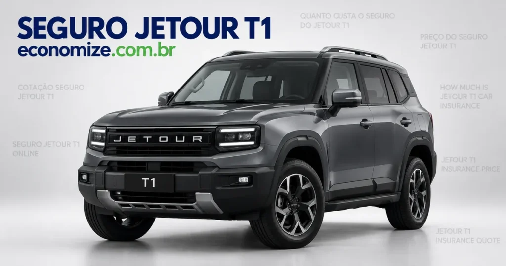 Seguro para Jetour T1: cotação online na Economize ON