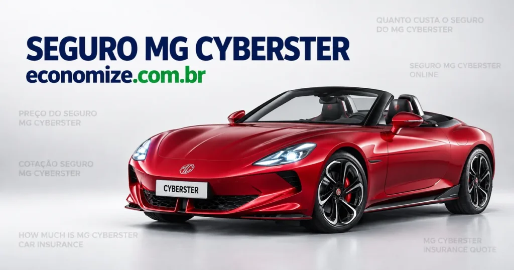 Seguro para MG Cyberster: cotação online na Economize ON