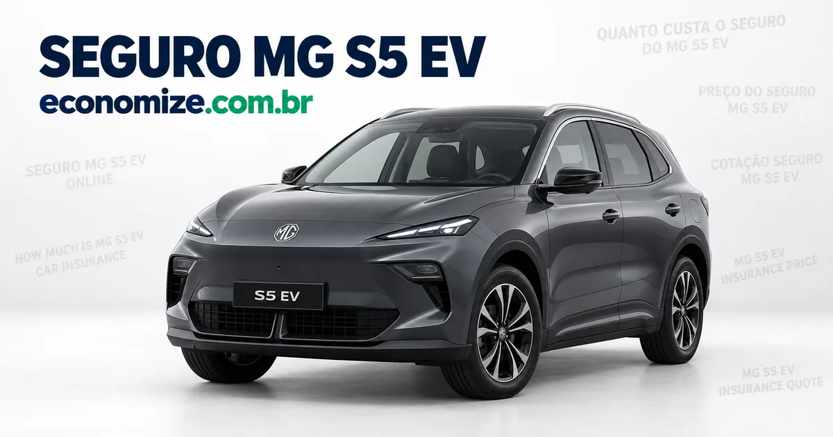 Seguro para MG S5 EV: cotação online na Economize ON
