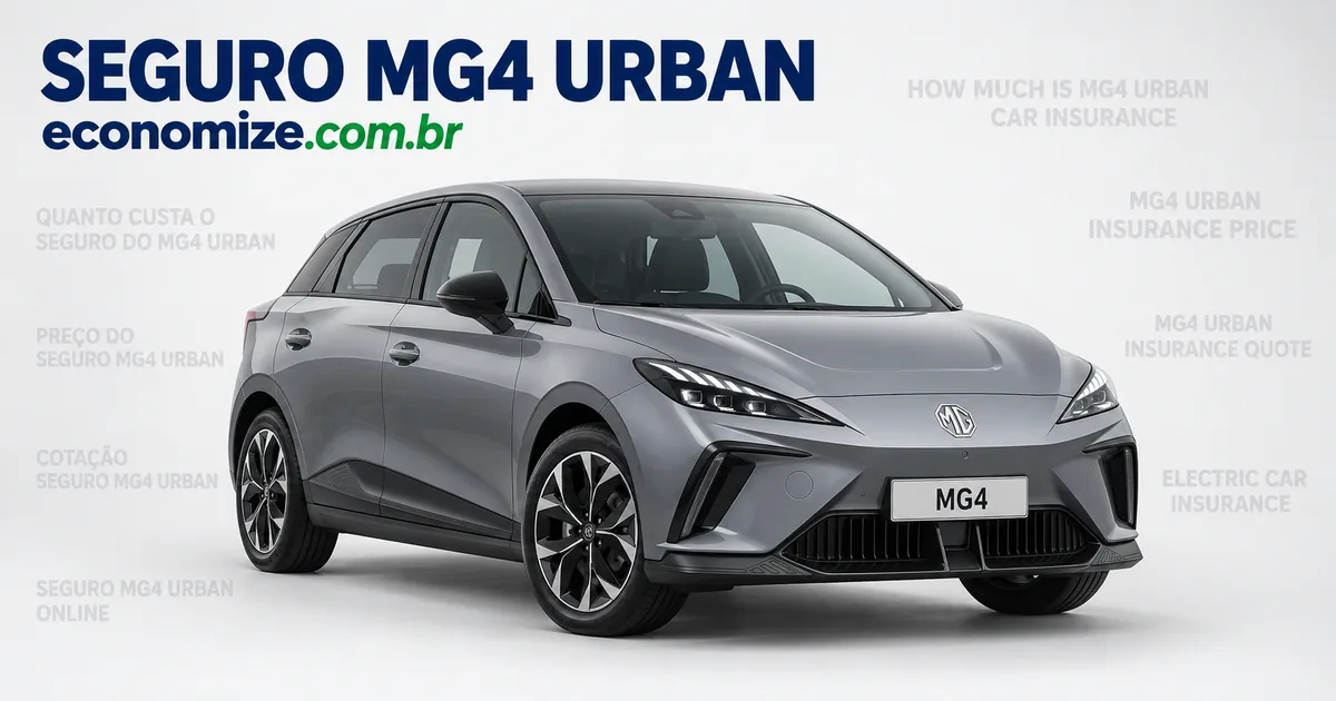 Seguro para MG4 Urban: cotação online na Economize ON