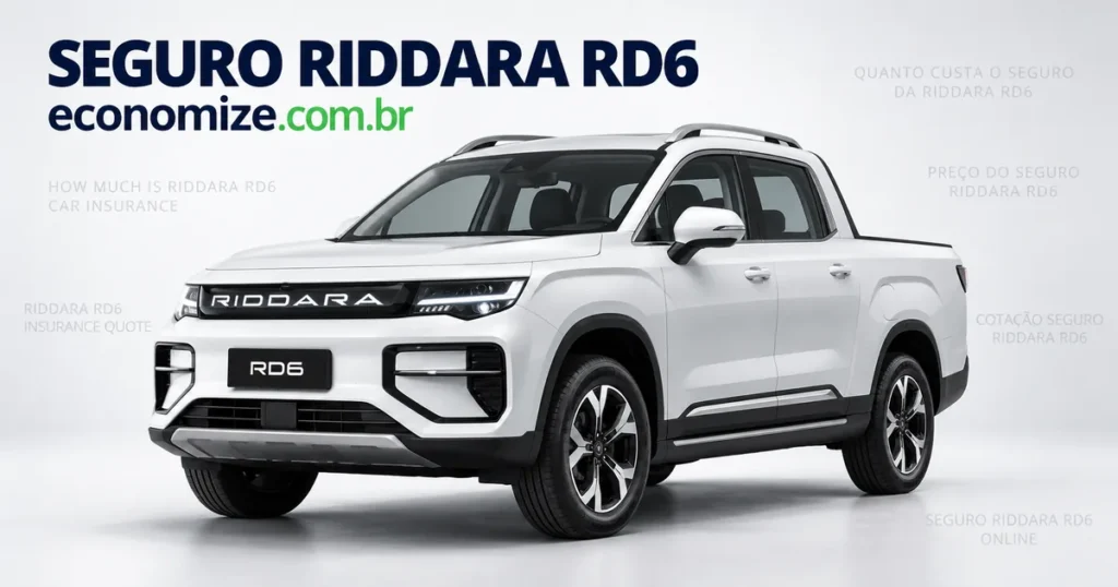 Seguro para Riddara RD6: cotação online na Economize ON