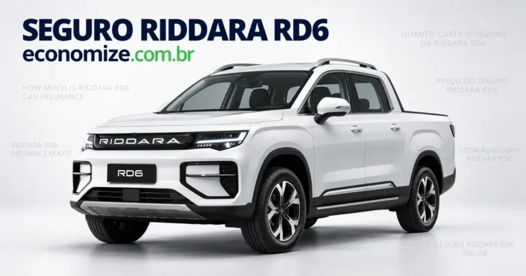 Seguro para Riddara RD6: cotação online na Economize ON