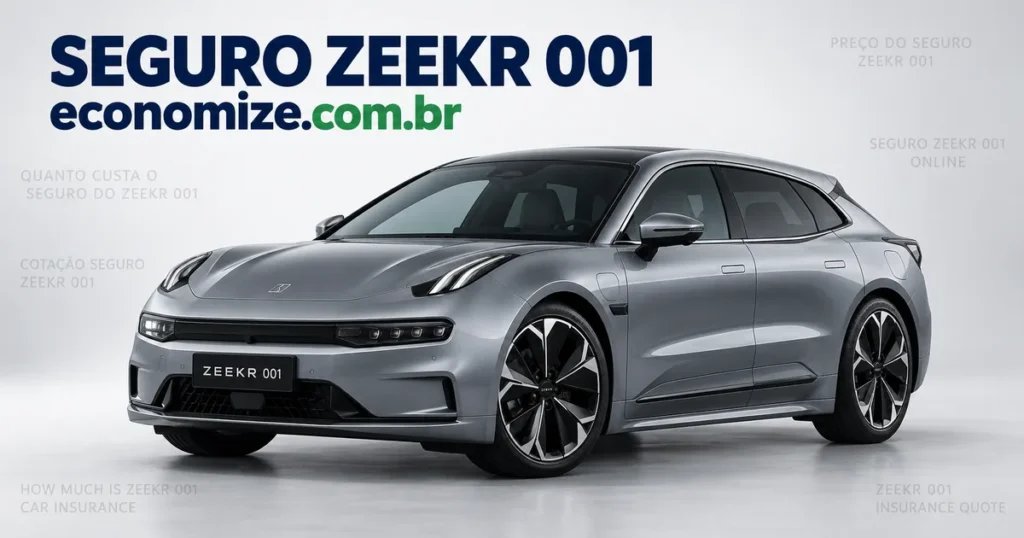 Seguro para Zeekr 001: cotação online na Economize ON