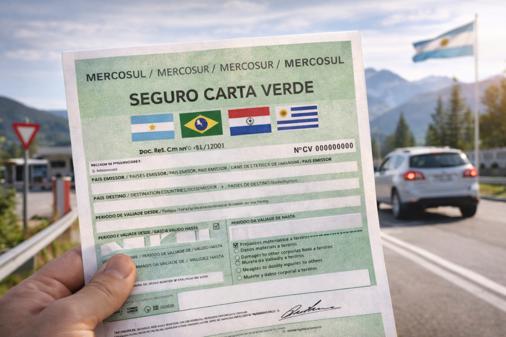 Seguro Carta Verde 2026: Guia Definitivo para Quem Vai Dirigir Fora do Brasil