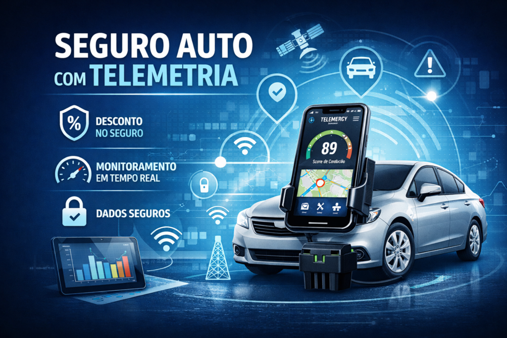 Seguro auto e telemetria: vale a pena para reduzir o preço da apólice?