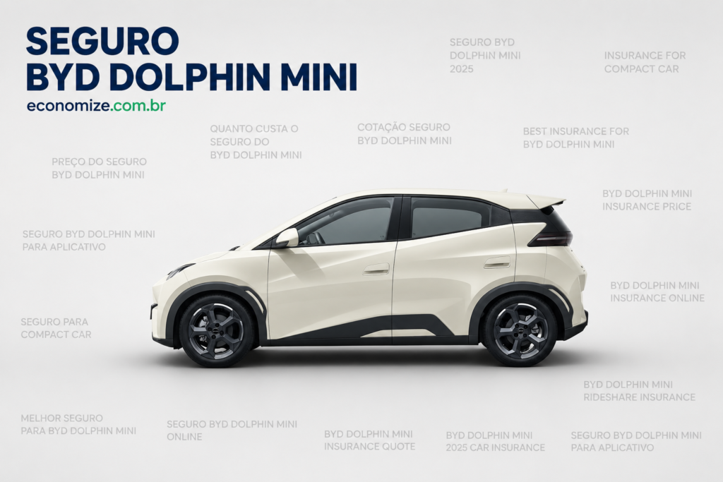 Seguro BYD Dolphin Mini: Coberturas, Preço Médio e Como Economizar