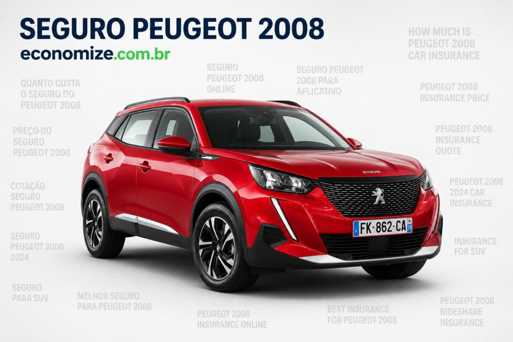 Seguro Peugeot 2008: Coberturas, Preço Médio e Como Economizar