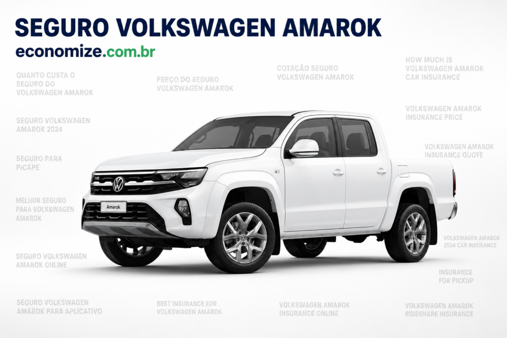 Seguro Volkswagen Amarok: Coberturas, Preço Médio e Como Economizar
