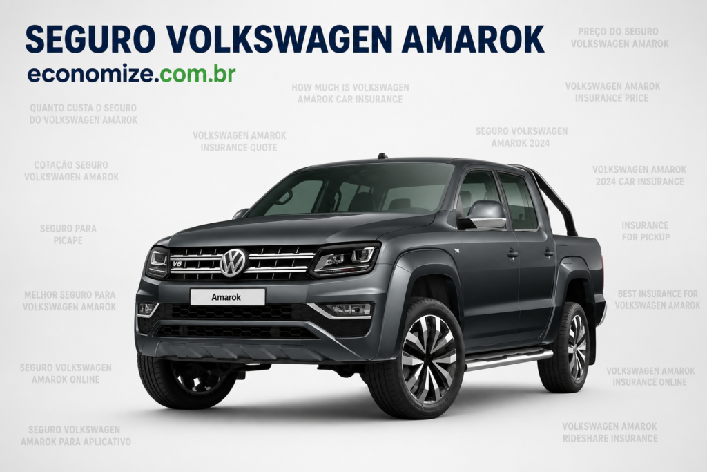 Seguro Volkswagen Amarok: Coberturas, Preço Médio e Como Economizar