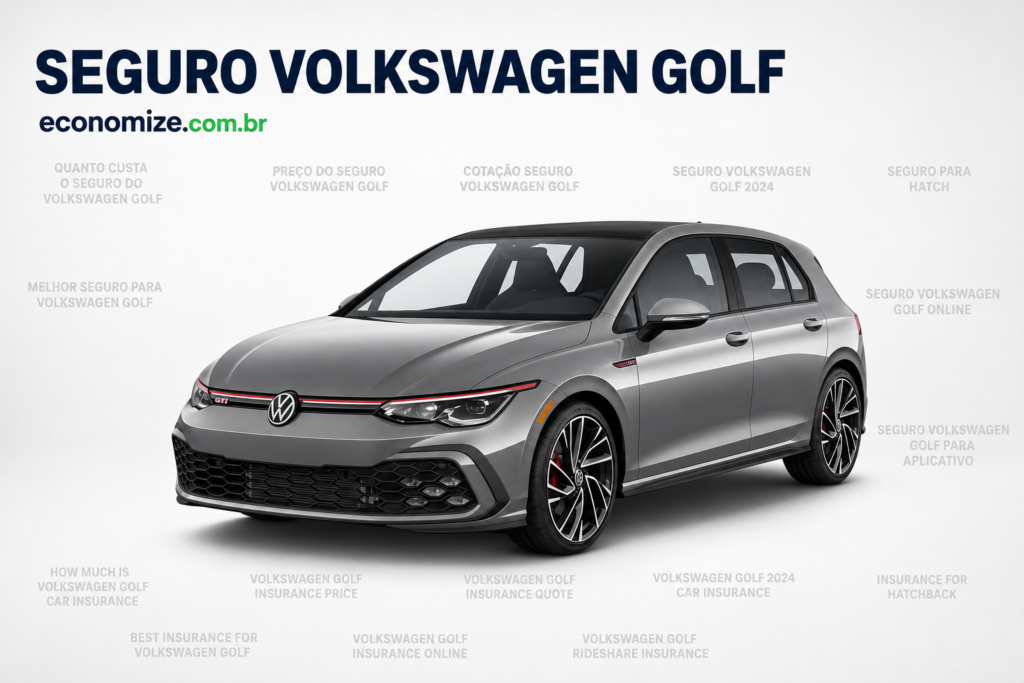 Seguro Volkswagen Golf: Coberturas, Preço Médio e Como Economizar