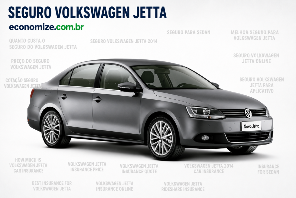 Seguro Volkswagen Jetta: Coberturas, Preço Médio e Como Economizar