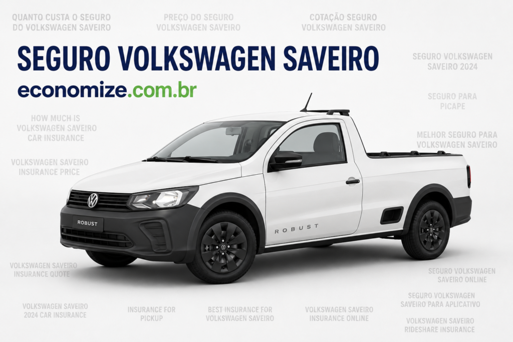 Seguro Volkswagen Saveiro: Coberturas, Preço Médio e Como Economizar