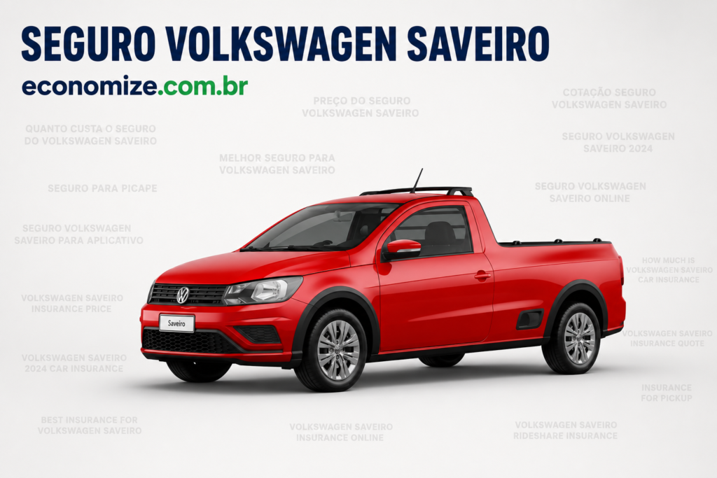 Seguro Volkswagen Saveiro: Coberturas, Preço Médio e Como Economizar